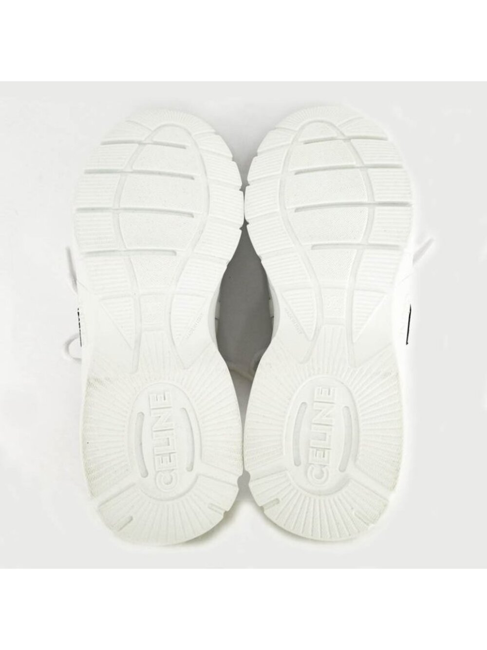 Celine Sneakers White Black 35929 Size 39 Shoes - Picture 8 of 10